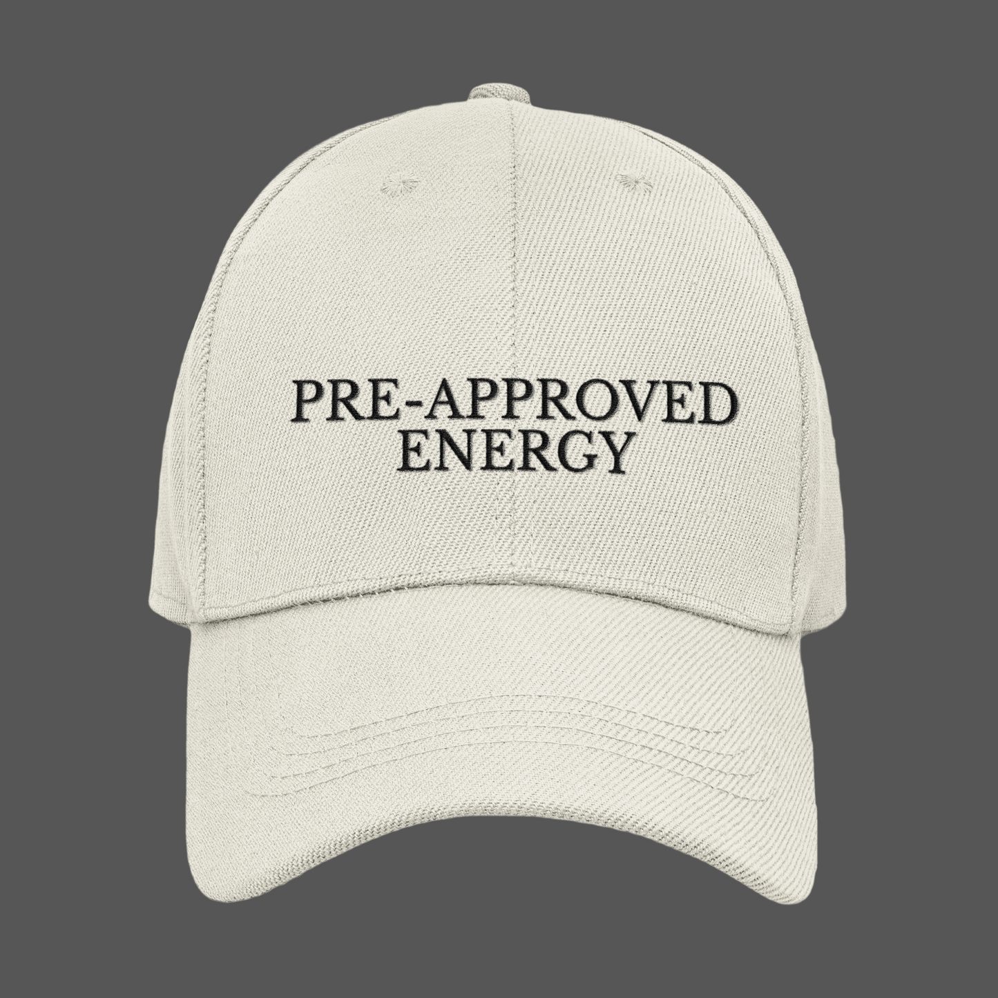 PRE-APPROVED ENERGY-Low Profile Cap
